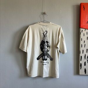 bruce lee d-r-g-n bones tee